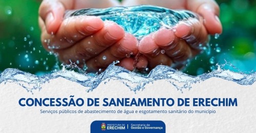 Aberta Consulta Pública sobre a Concessão de Saneamento de Erechim